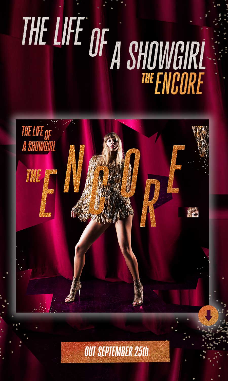 The Life Of A Showgirl The Encore out September 25th