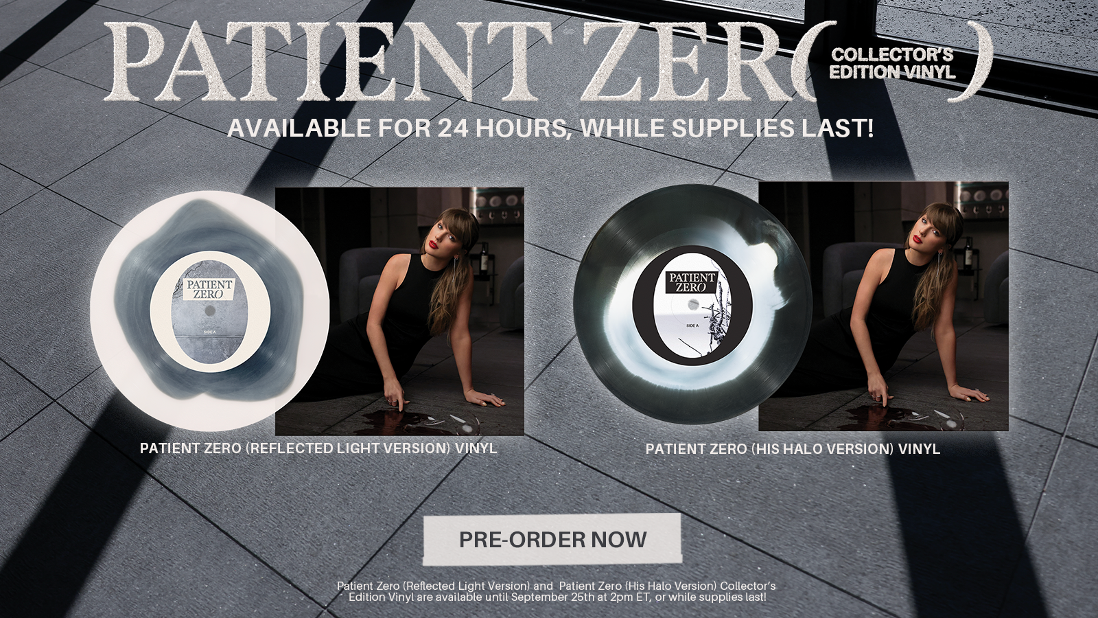 Patient Zero Collector's Edition Vinyl